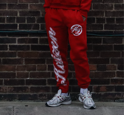 Crimson Logo Joggers