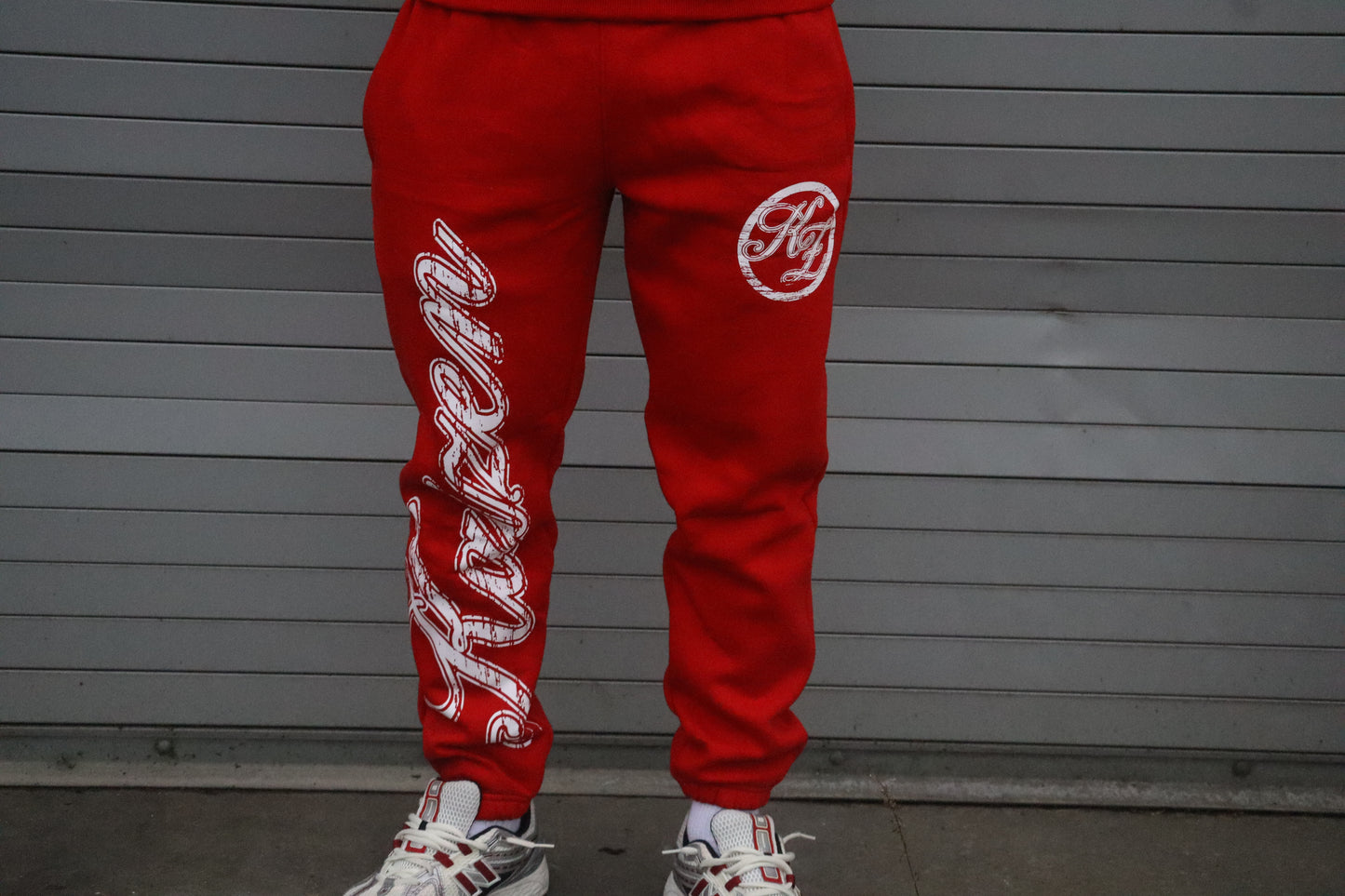 Crimson Logo Joggers