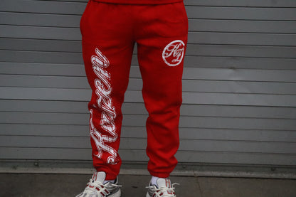 Crimson Logo Joggers