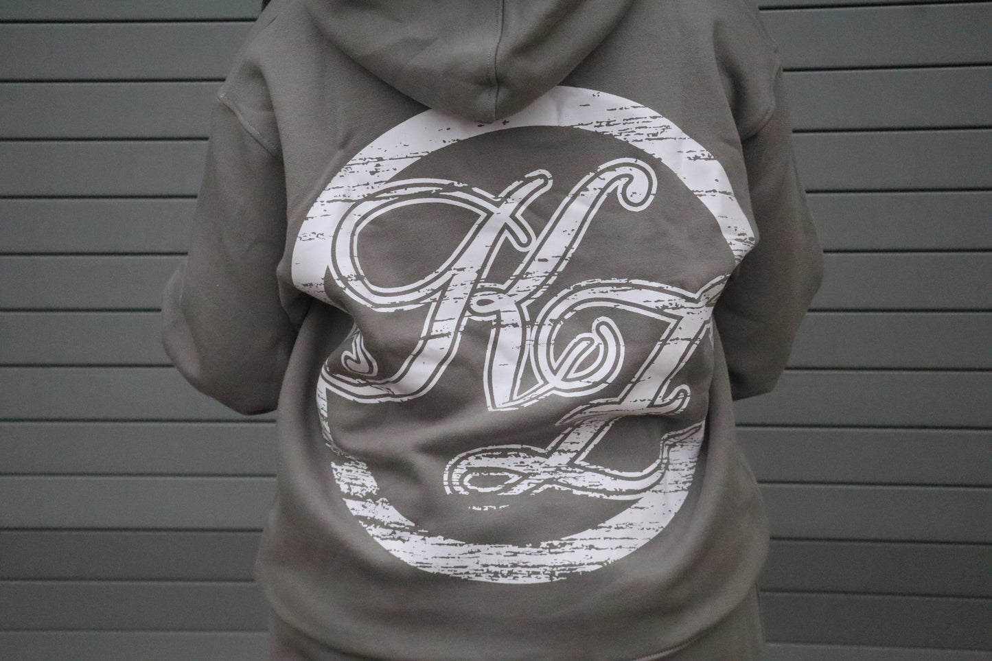 Slate Grey Logo Hoodie